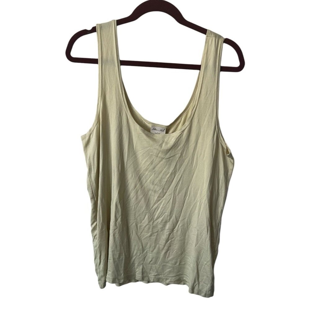 NWT Jillian Nicole L Oyster Grey soft Spandex Stretchy Cami Shell tank top